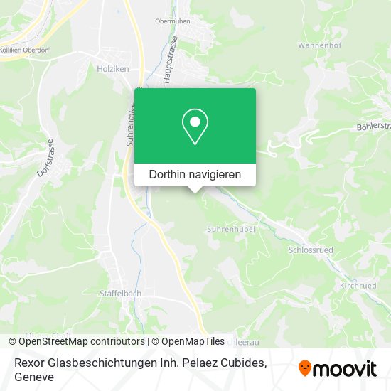 Rexor Glasbeschichtungen Inh. Pelaez Cubides Karte