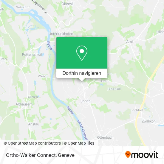 Ortho-Walker Connect Karte