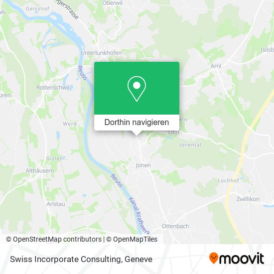 Swiss Incorporate Consulting Karte