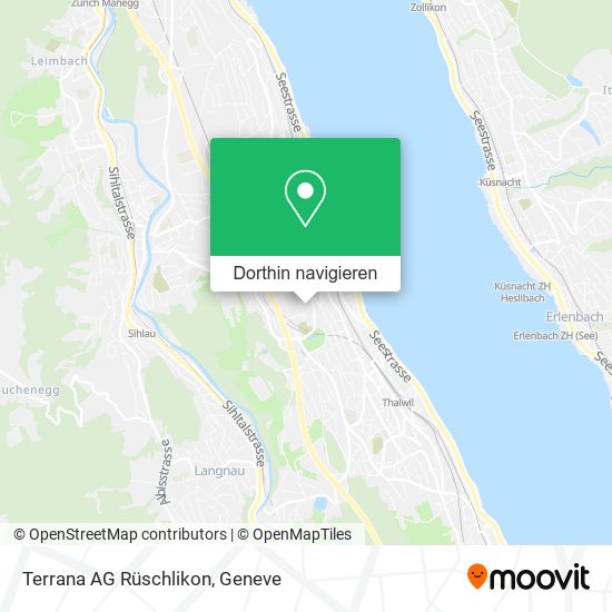 Terrana AG Rüschlikon Karte