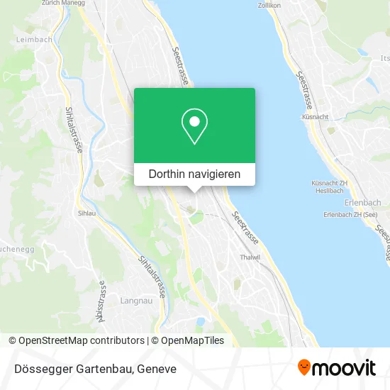 Dössegger Gartenbau Karte