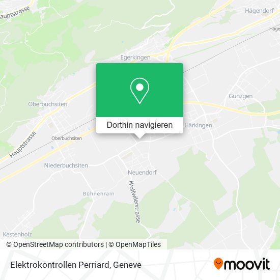 Elektrokontrollen Perriard Karte
