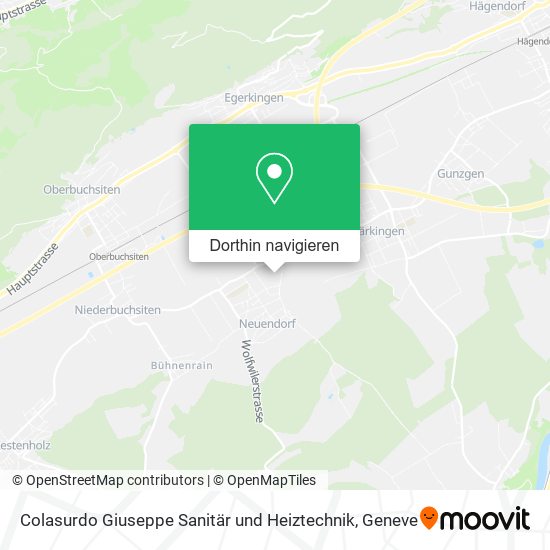 Colasurdo Giuseppe Sanitär und Heiztechnik Karte
