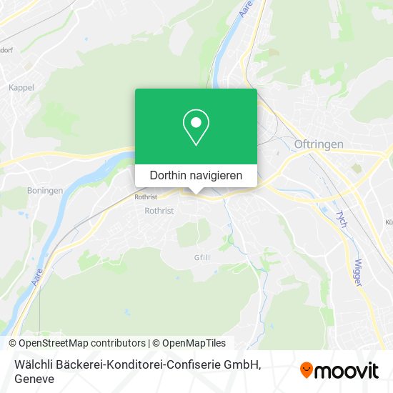 Wälchli Bäckerei-Konditorei-Confiserie GmbH Karte