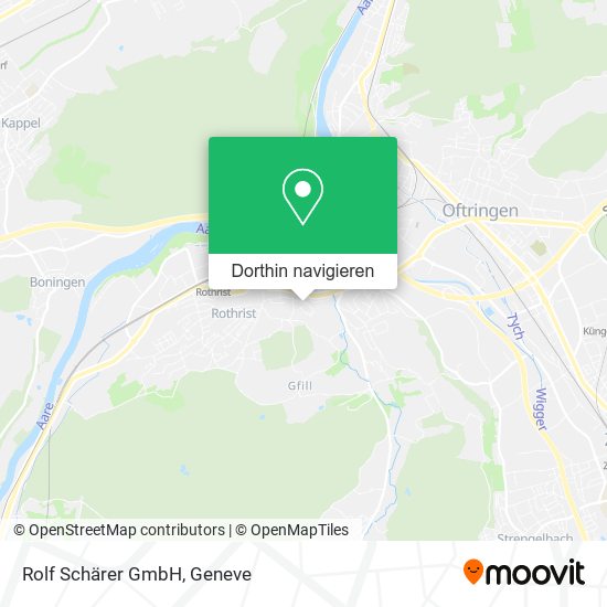 Rolf Schärer GmbH Karte