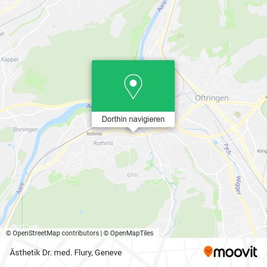 Ästhetik Dr. med. Flury Karte