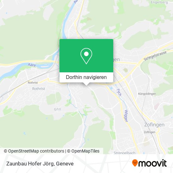 Zaunbau Hofer Jörg Karte