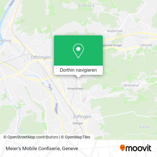 Meier's Mobile Confiserie Karte