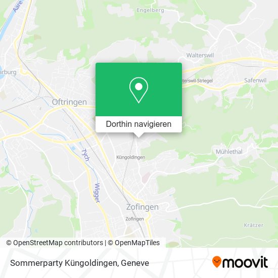 Sommerparty Küngoldingen Karte