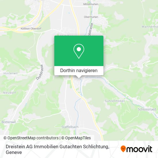 Dreistein AG Immobilien Gutachten Schlichtung Karte