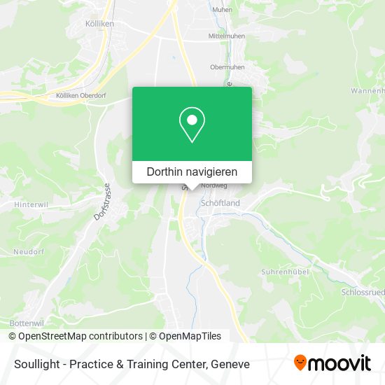 Soullight - Practice & Training Center Karte