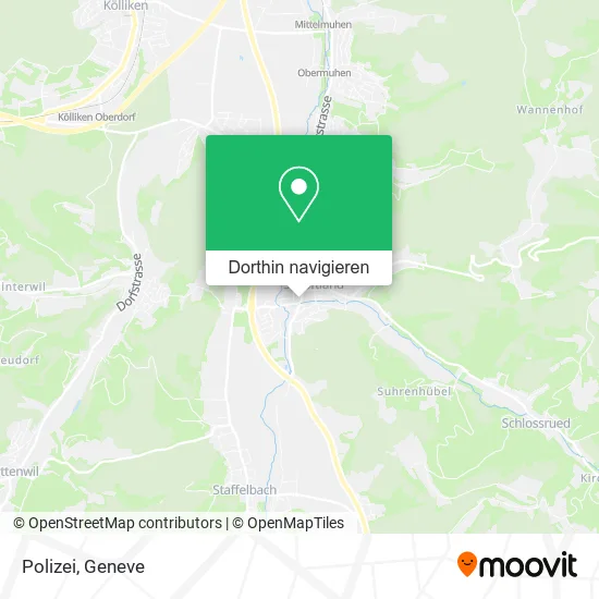 Polizei Karte