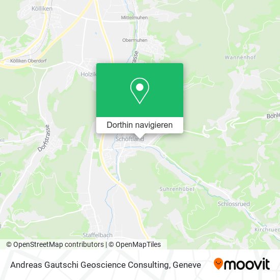 Andreas Gautschi Geoscience Consulting Karte