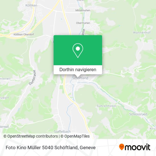 Foto Kino Müller 5040 Schöftland Karte