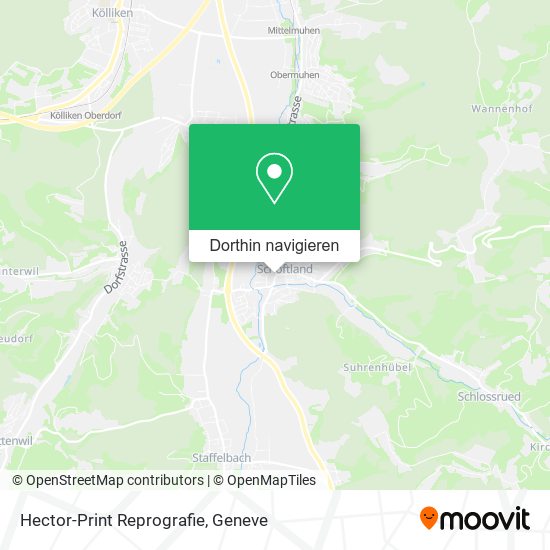 Hector-Print Reprografie Karte