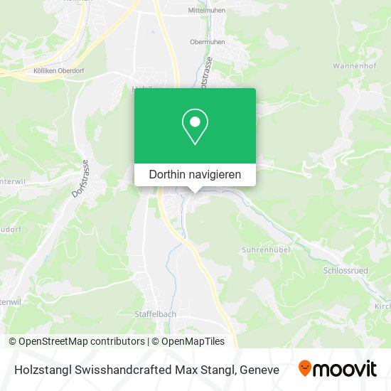Holzstangl Swisshandcrafted Max Stangl Karte