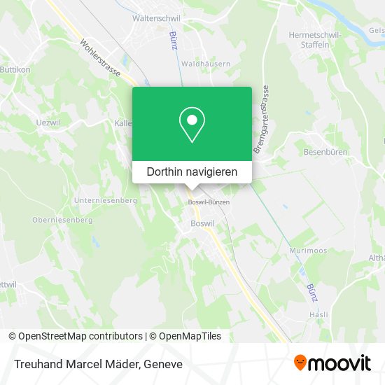 Treuhand Marcel Mäder Karte