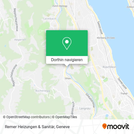 Remer Heizungen & Sanitär Karte