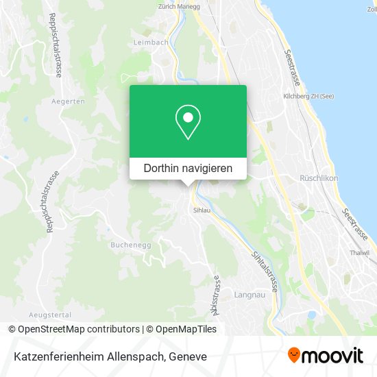 Katzenferienheim Allenspach Karte