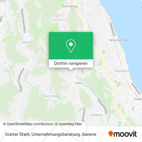 Günter Stark, Unternehmungsberatung Karte