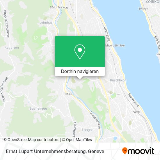 Ernst Lupart Unternehmensberatung Karte