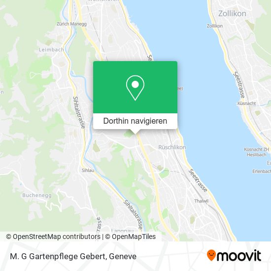 M. G Gartenpflege Gebert Karte