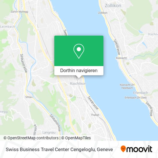 Swiss Business Travel Center Cengeloglu Karte