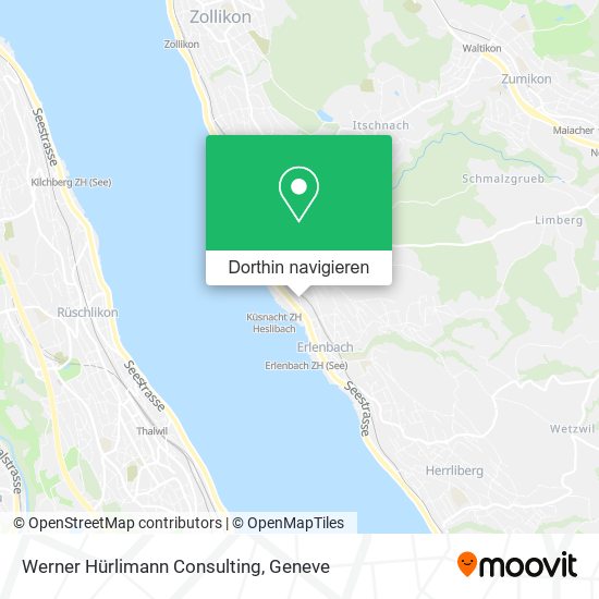 Werner Hürlimann Consulting Karte