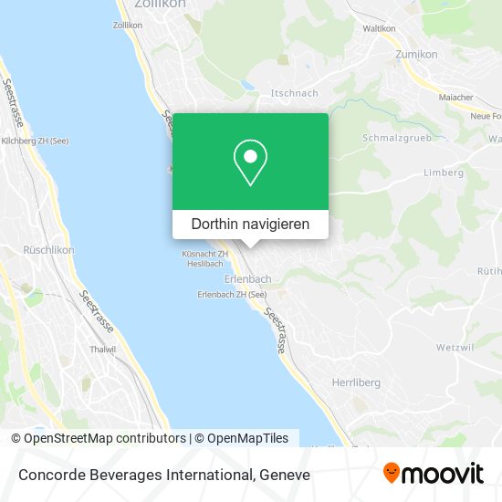 Concorde Beverages International Karte