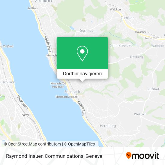 Raymond Inauen Communications Karte