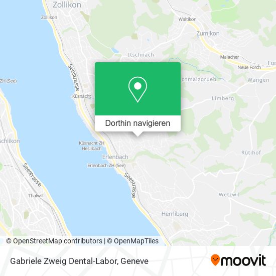 Gabriele Zweig Dental-Labor Karte