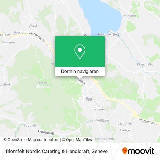 Blomfelt Nordic Catering & Handicraft Karte