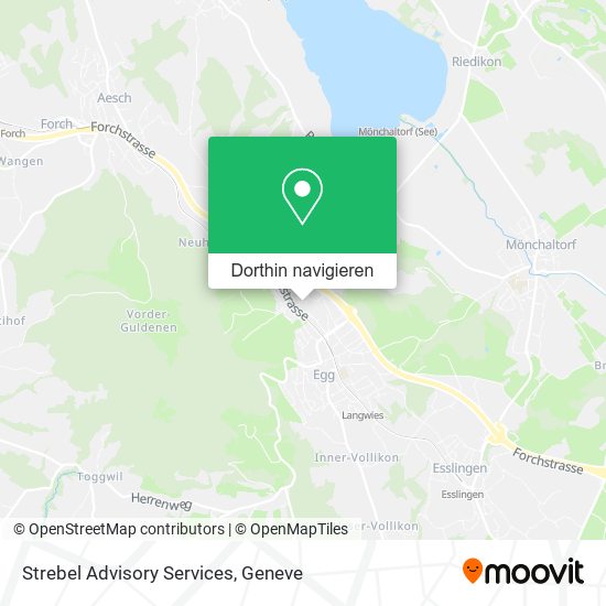 Strebel Advisory Services Karte