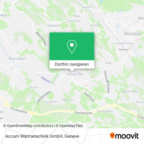 Accum Wärmetechnik GmbH Karte