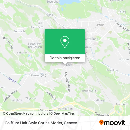 Coiffure Hair Style Corina Moder Karte