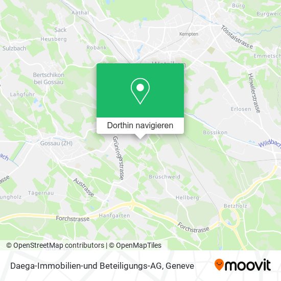 Daega-Immobilien-und Beteiligungs-AG Karte