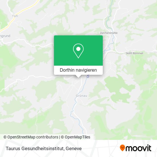 Taurus Gesundheitsinstitut Karte