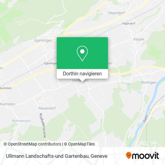 Ullmann Landschafts-und Gartenbau Karte