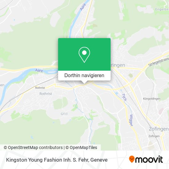 Kingston Young Fashion Inh. S. Fehr Karte