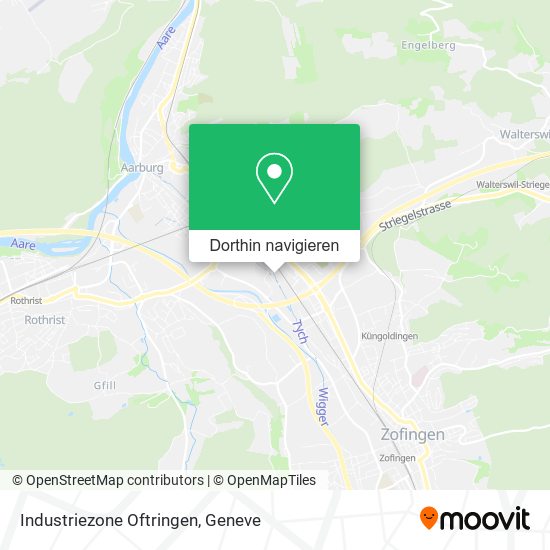 Industriezone Oftringen Karte