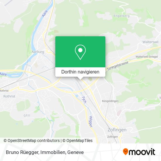 Bruno Rüegger, Immobilien Karte