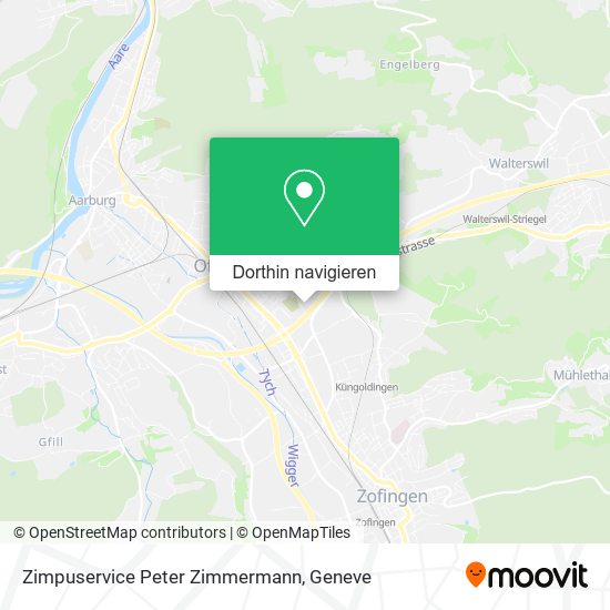 Zimpuservice Peter Zimmermann Karte