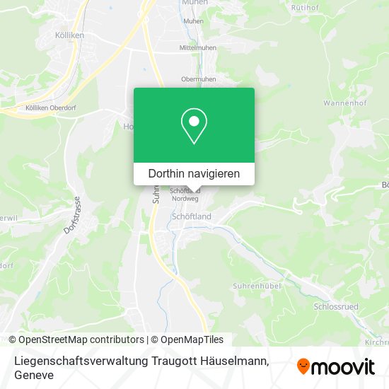 Liegenschaftsverwaltung Traugott Häuselmann Karte