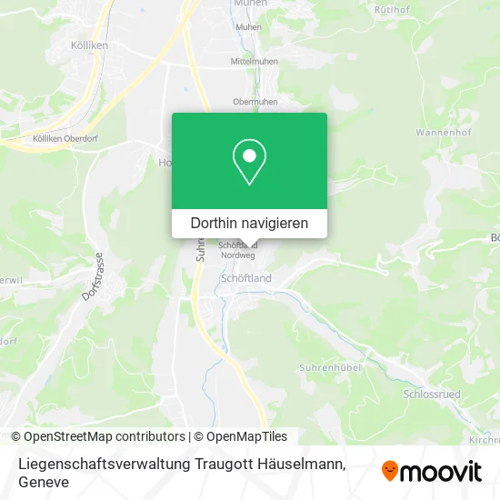 Liegenschaftsverwaltung Traugott Häuselmann Karte