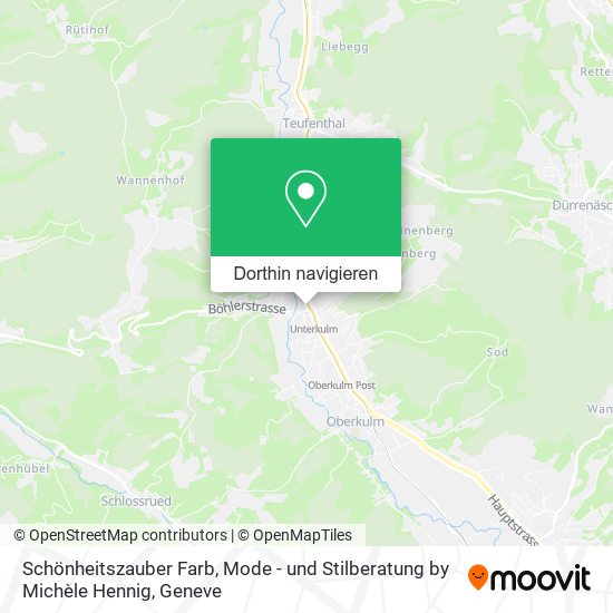 Schönheitszauber Farb, Mode - und Stilberatung by Michèle Hennig Karte