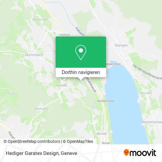 Hediger Garatex Design Karte