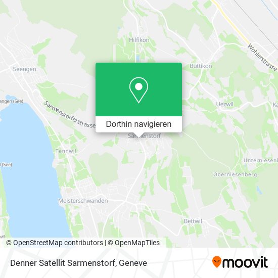 Denner Satellit Sarmenstorf Karte