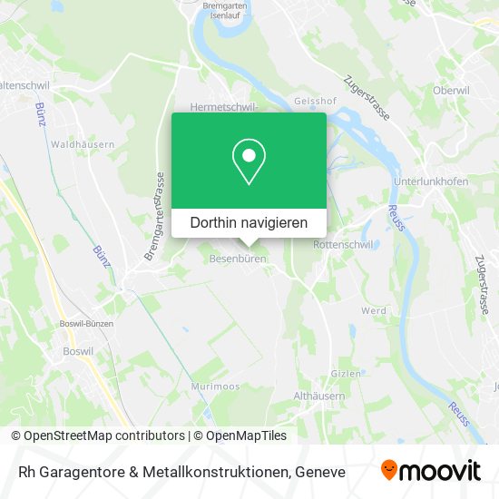 Rh Garagentore & Metallkonstruktionen Karte