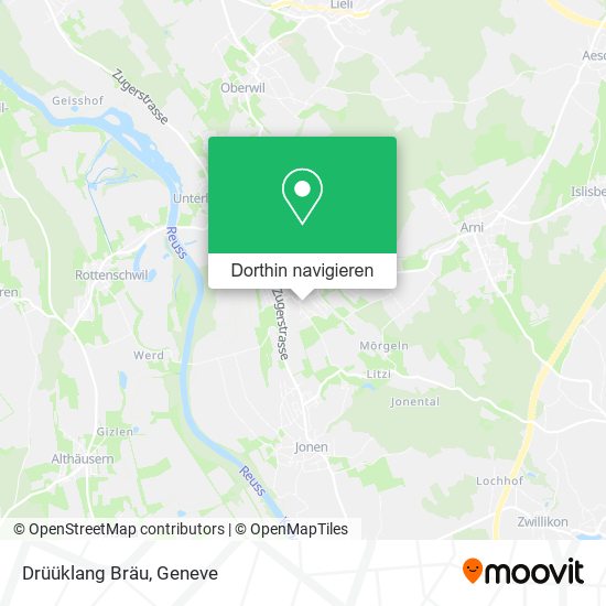 Drüüklang Bräu Karte