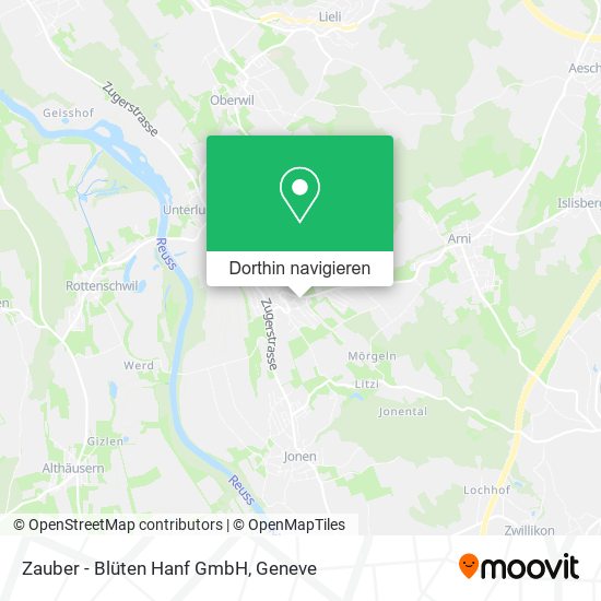 Zauber - Blüten Hanf GmbH Karte
